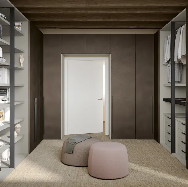Cabina Armadio Concreta U111 di Colombini Casa