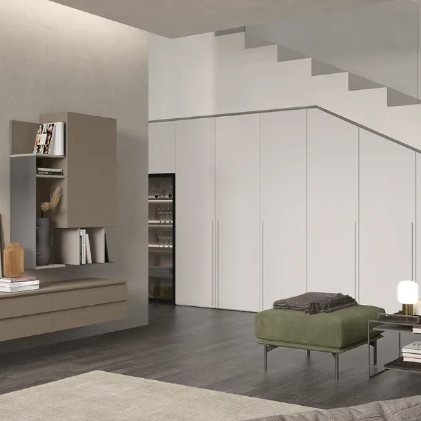 Armadio Mansardato L121 di Colombini Casa