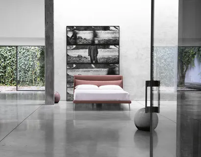 Letto imbottito Eddie di Noctis