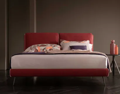 Letto matrimoniale con testiera Soul Santorini di Altrenotti