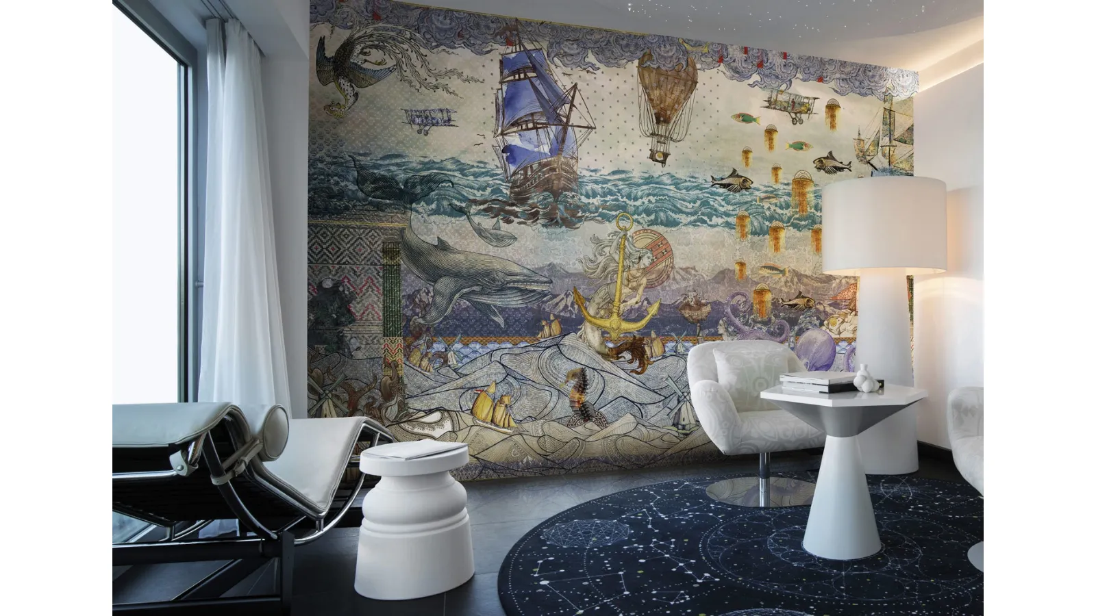 Carta da parati Atlantis di London Art