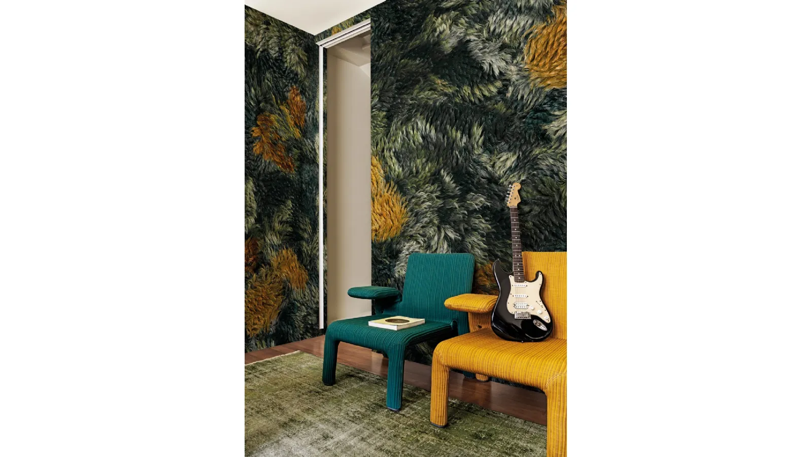 Carta da parati Flower Jungle di London Art