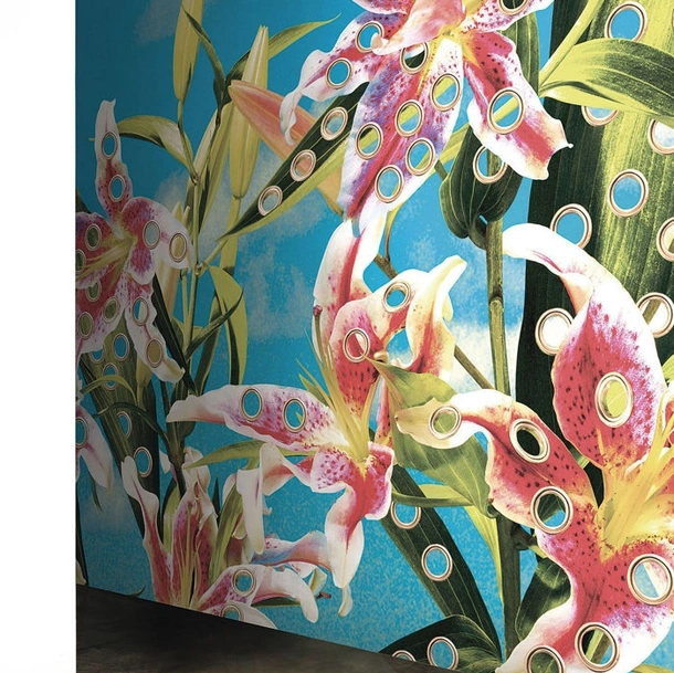 Carta da parati Holes of Paradise di London Art