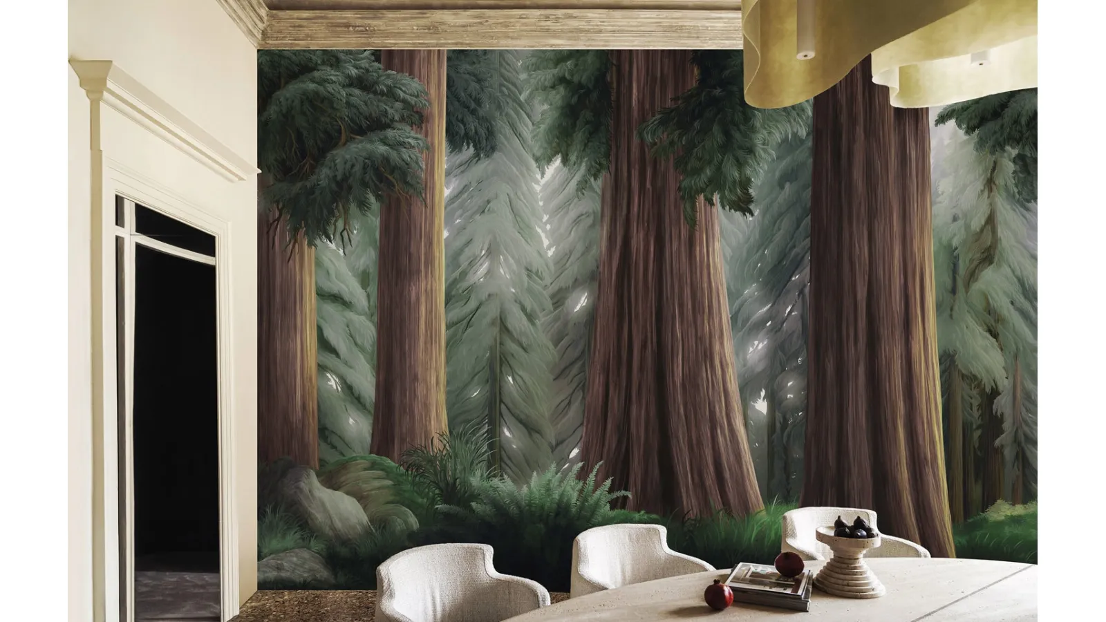 Carta da parati La Forêt Éternelle di London Art