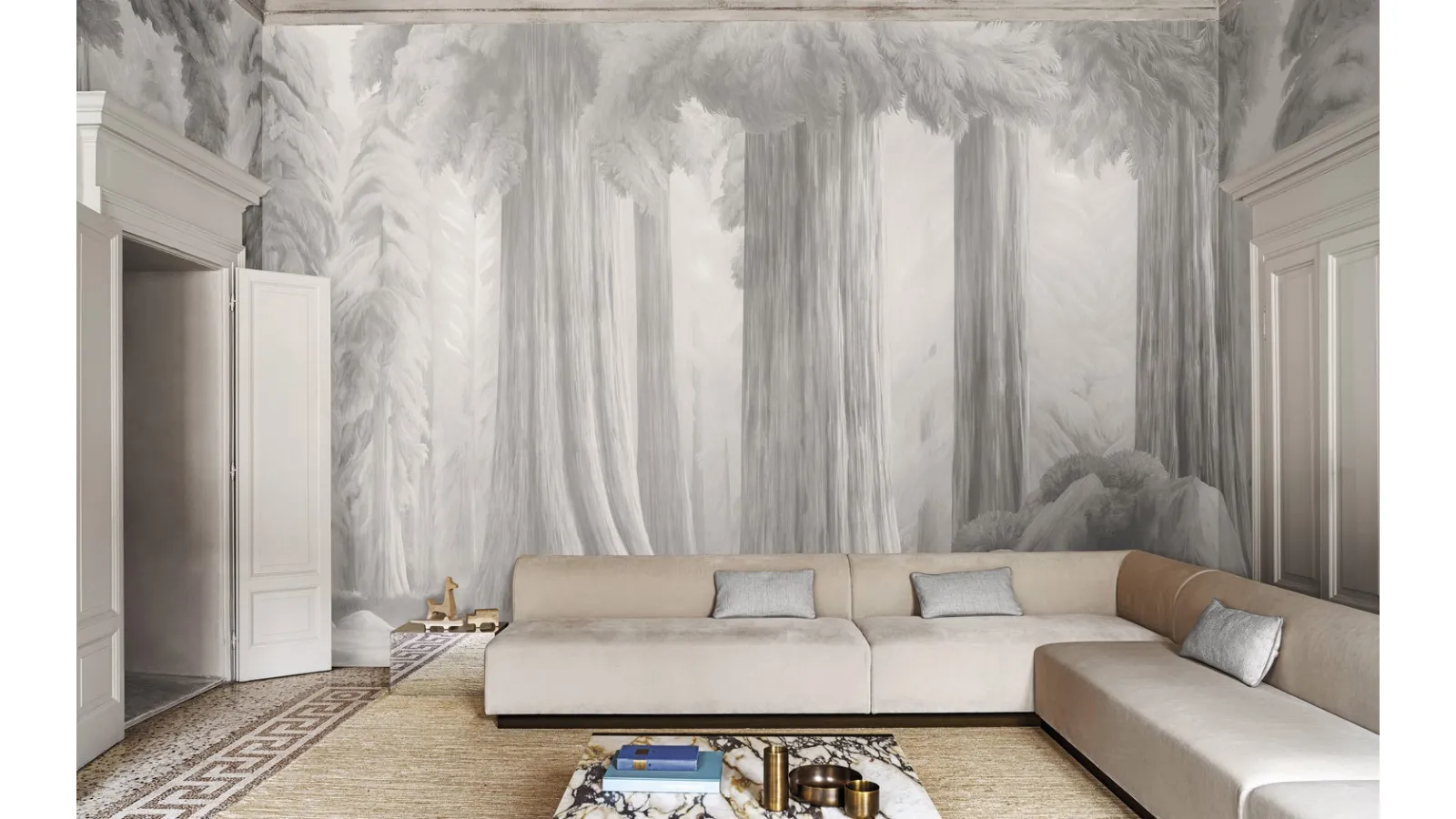 Carta da parati La Forêt Éternelle di London Art