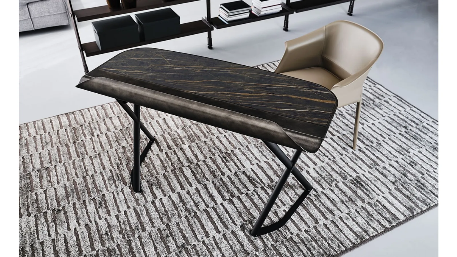 Scrittoio Cocoon Keramik di Cattelan Italia