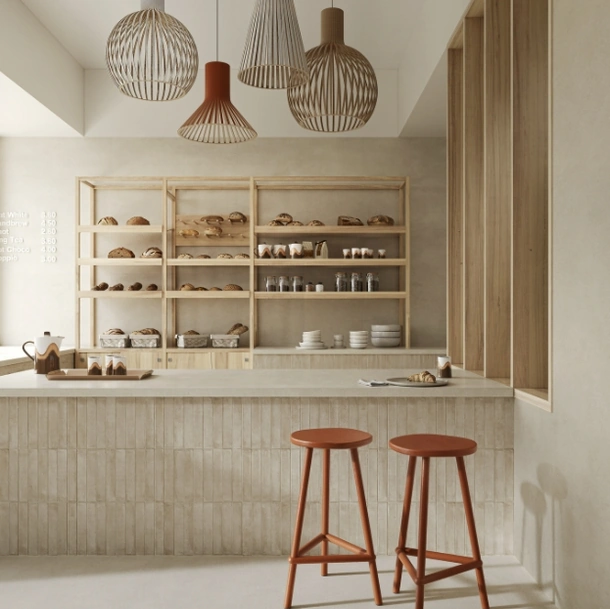 Top Cucina Concrete Look Slow Calce di Marazzi