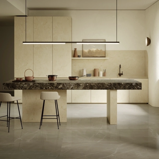 Top Cucina Marble Look Emperador di Marazzi