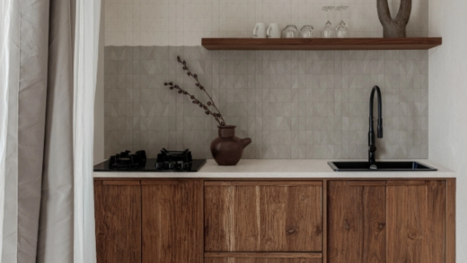 Top Cucina Stone Look Berici Bianco Satin di Marazzi