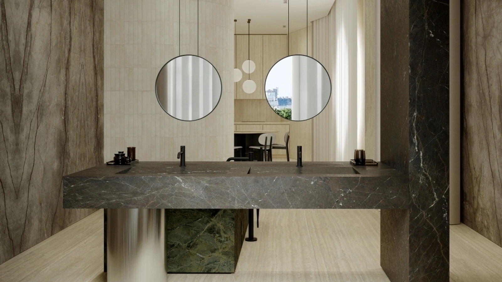 Top Cucina Stone Look Breccia Imperiale diMarazzi
