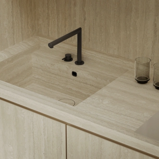 Top Cucina Stone Look Travertino di Marazzi