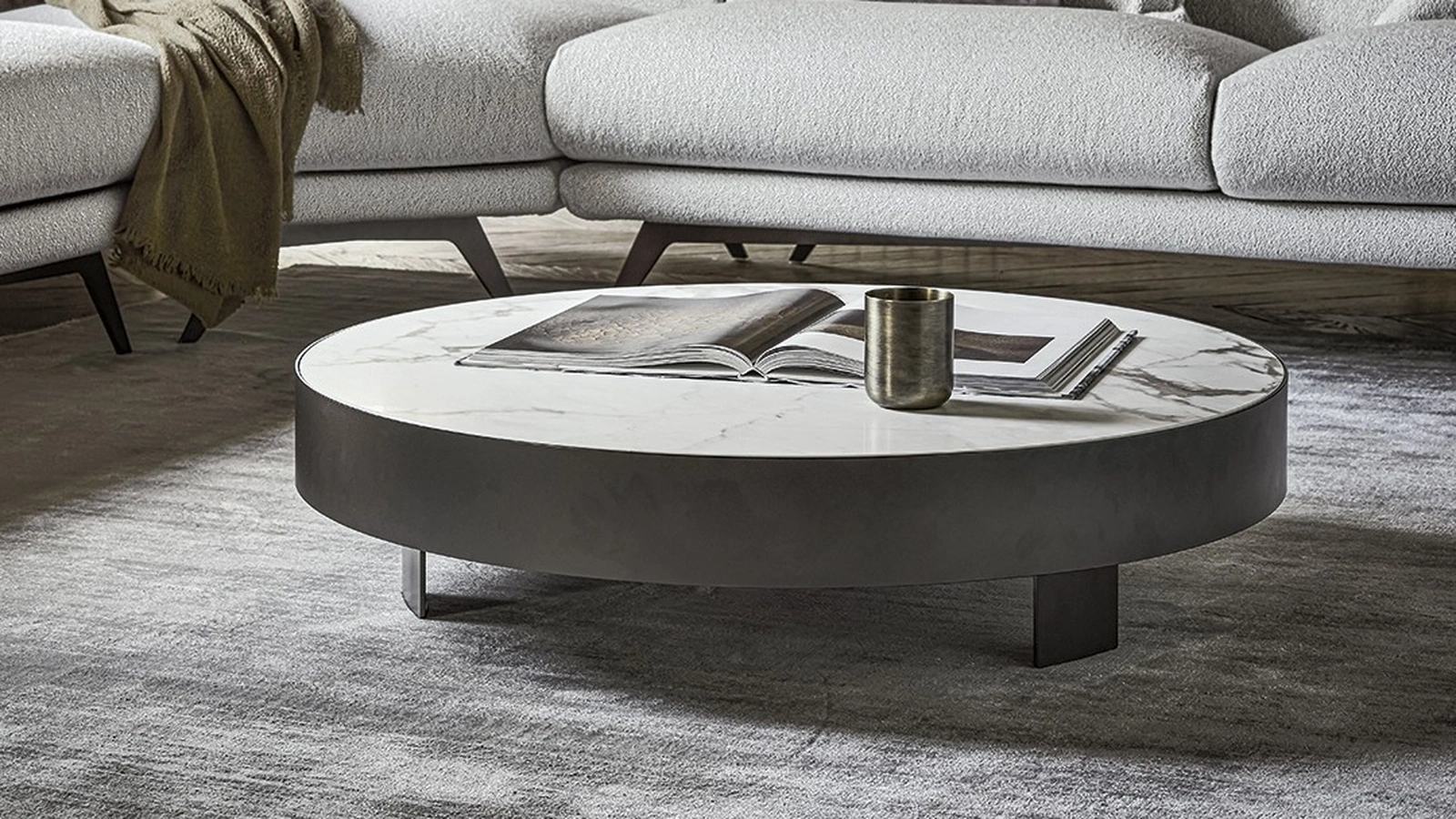 Tavolino basso di design Jazz di Bonaldo