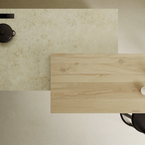 Top Cucina Wood Look Oak Satin di Marazzi