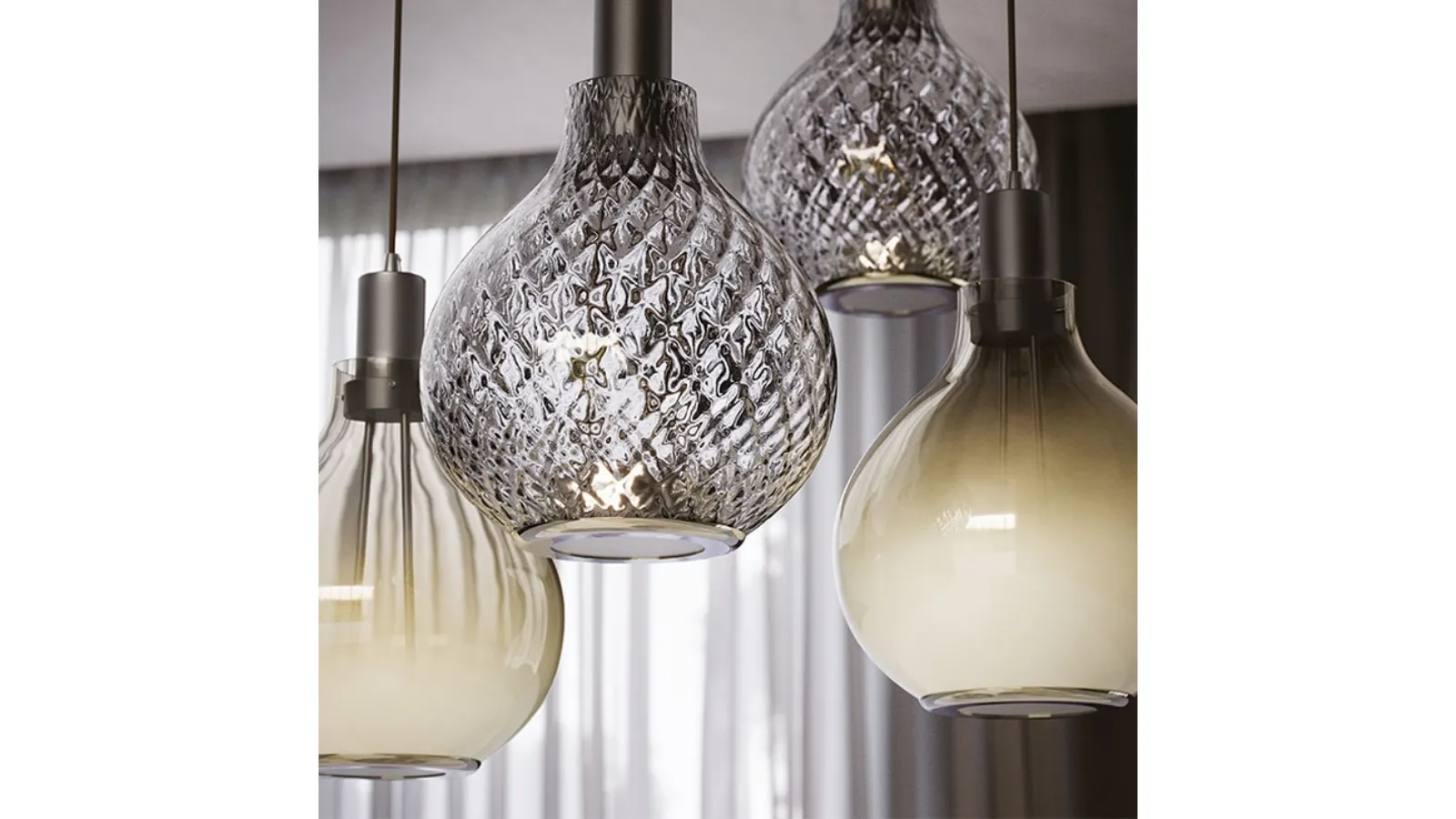 Lampada a sospensione Aladdin di Cattelan Italia