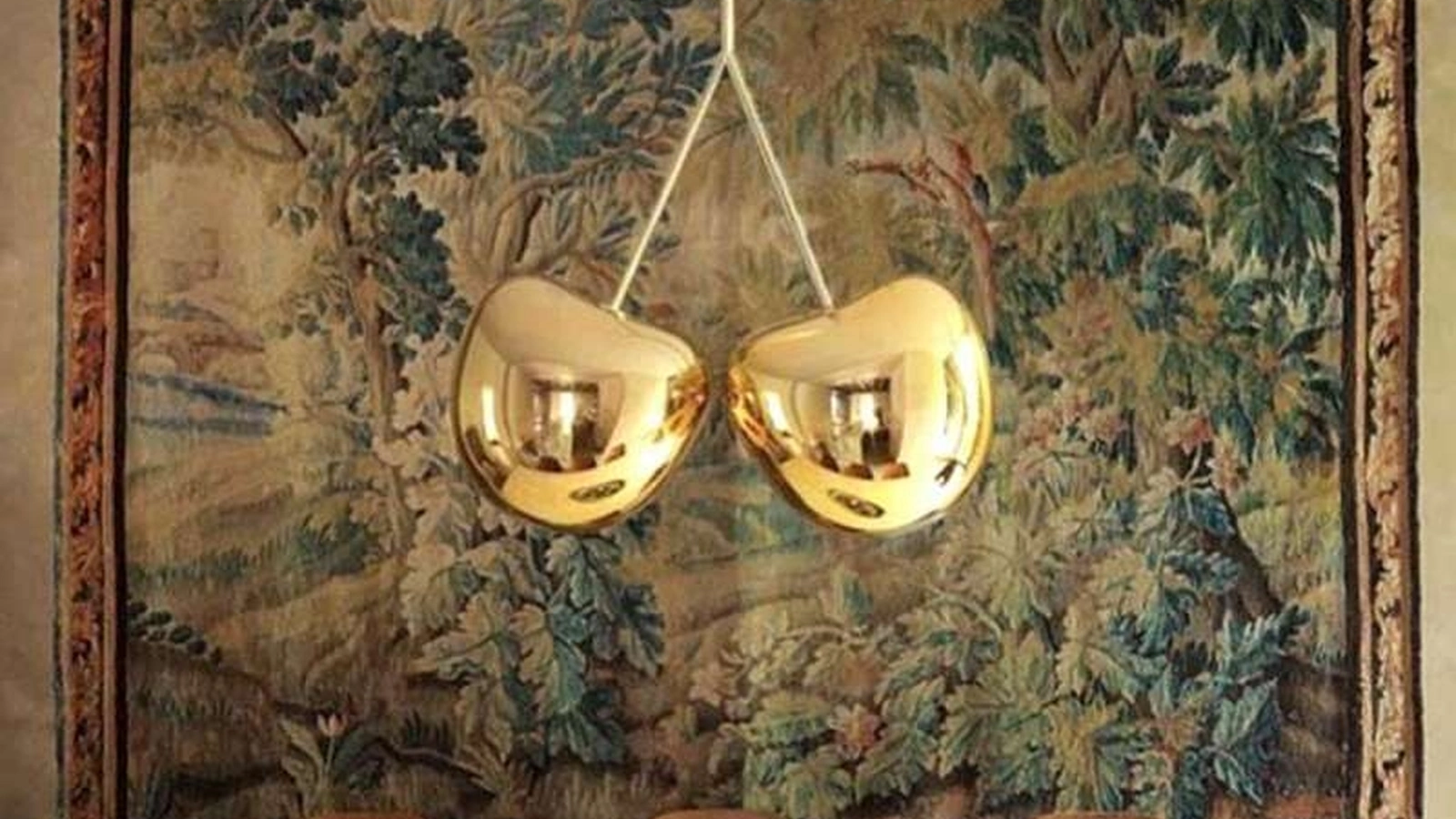 Lampada a sospensione Cherry Metal di Qeeboo