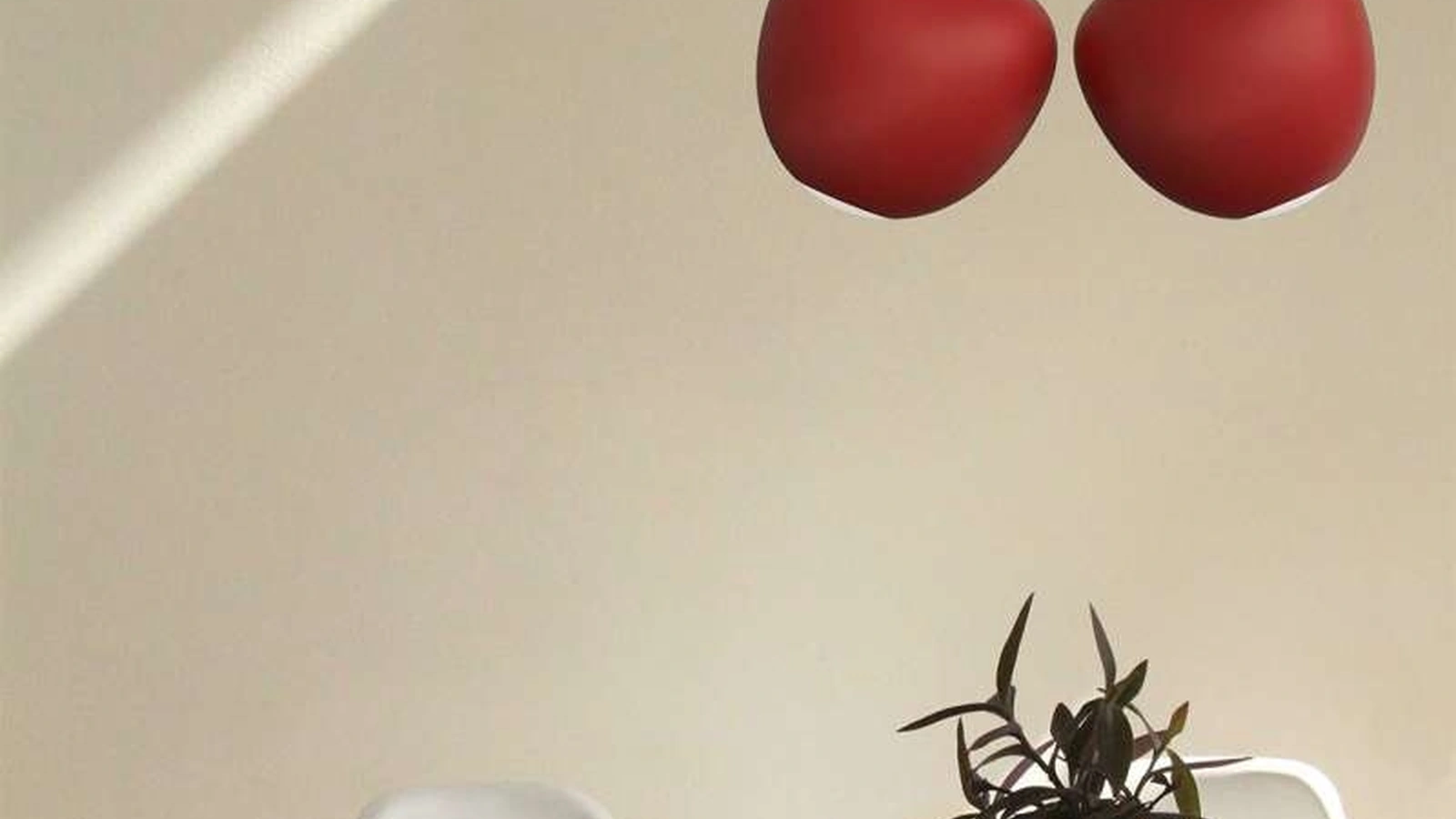 Lampada a sospensione di design Cherry di Qeeboo