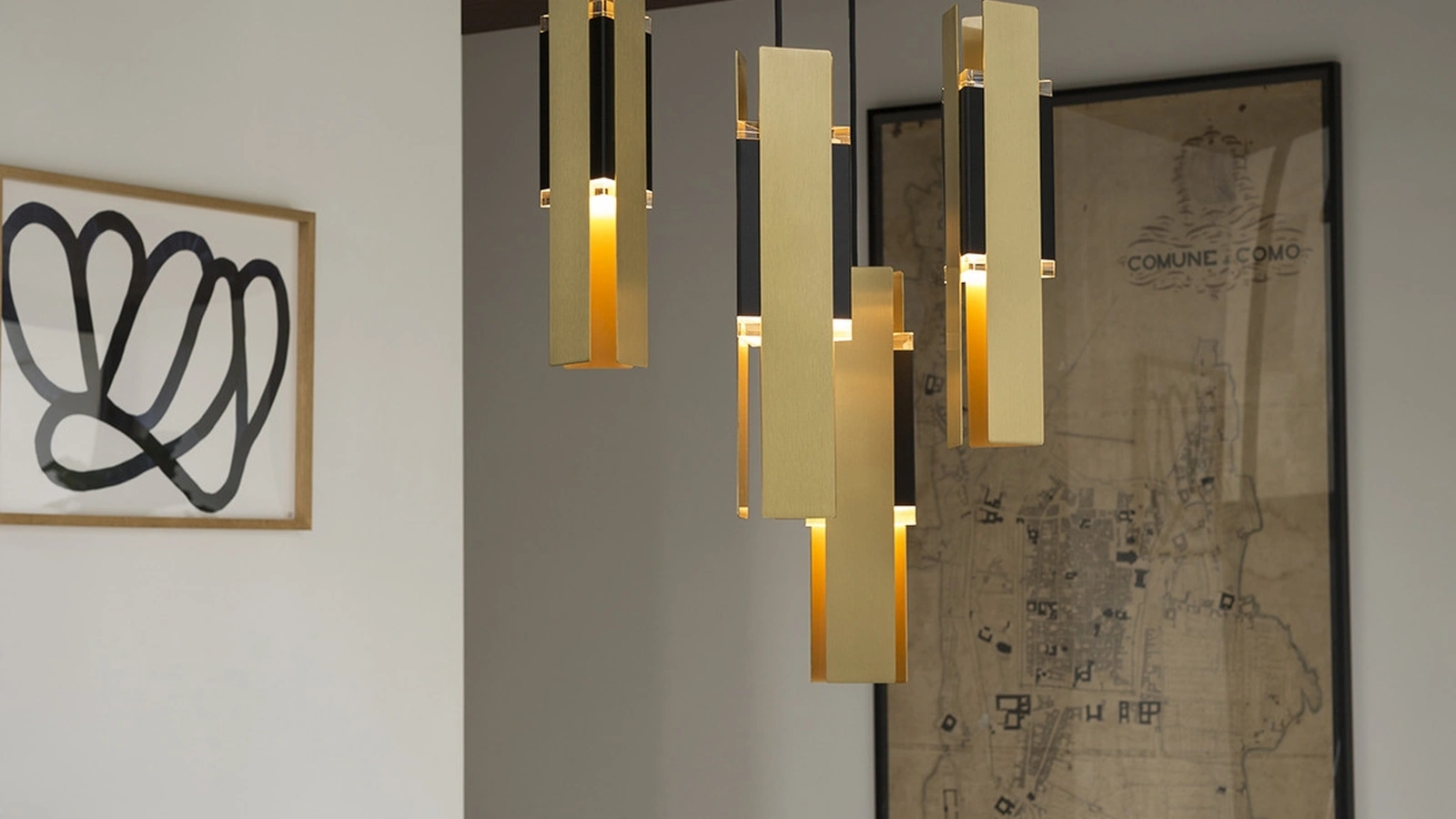 Lampada a sospensione Excalibur di Tooy