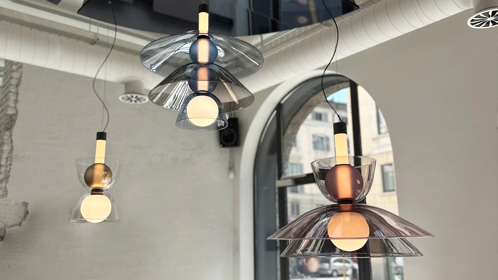 Lampada a sospensione Gems di Pentalight