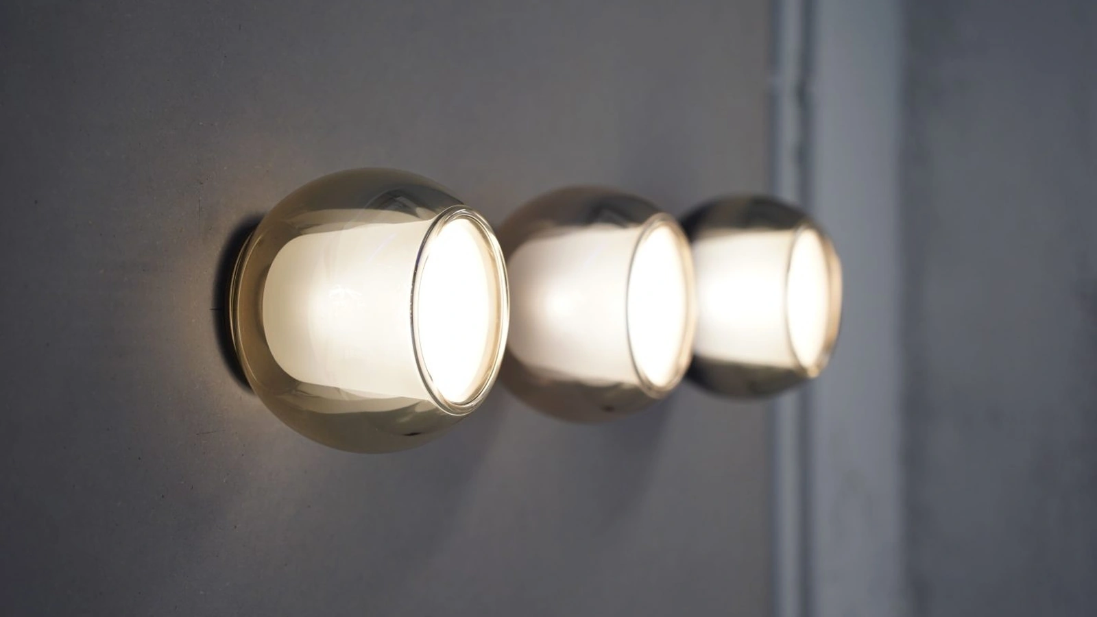 Lampada a parete Glo di Pentalight