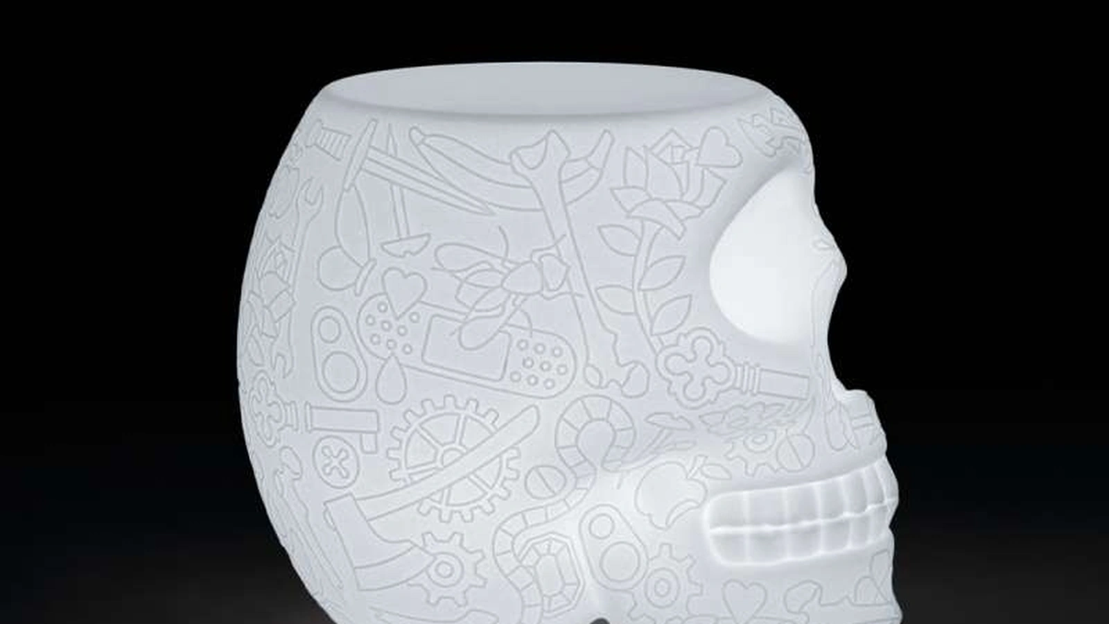 Lampada da terra Mexico Stool di Qeeboo