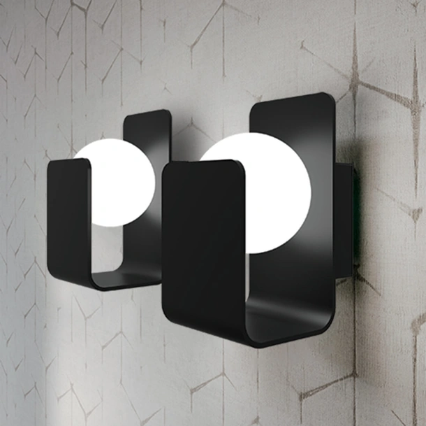 Lampada da parete Morsetto Applique in metallo di Pentalight