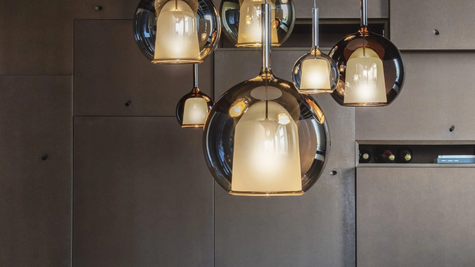 Lampada a sospensione Glo di Pentalight