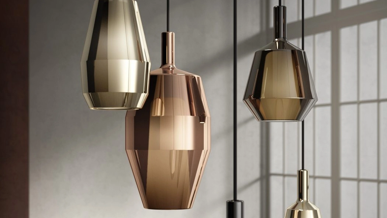 Lampada a sospensione Mom Glossy di Pentalight