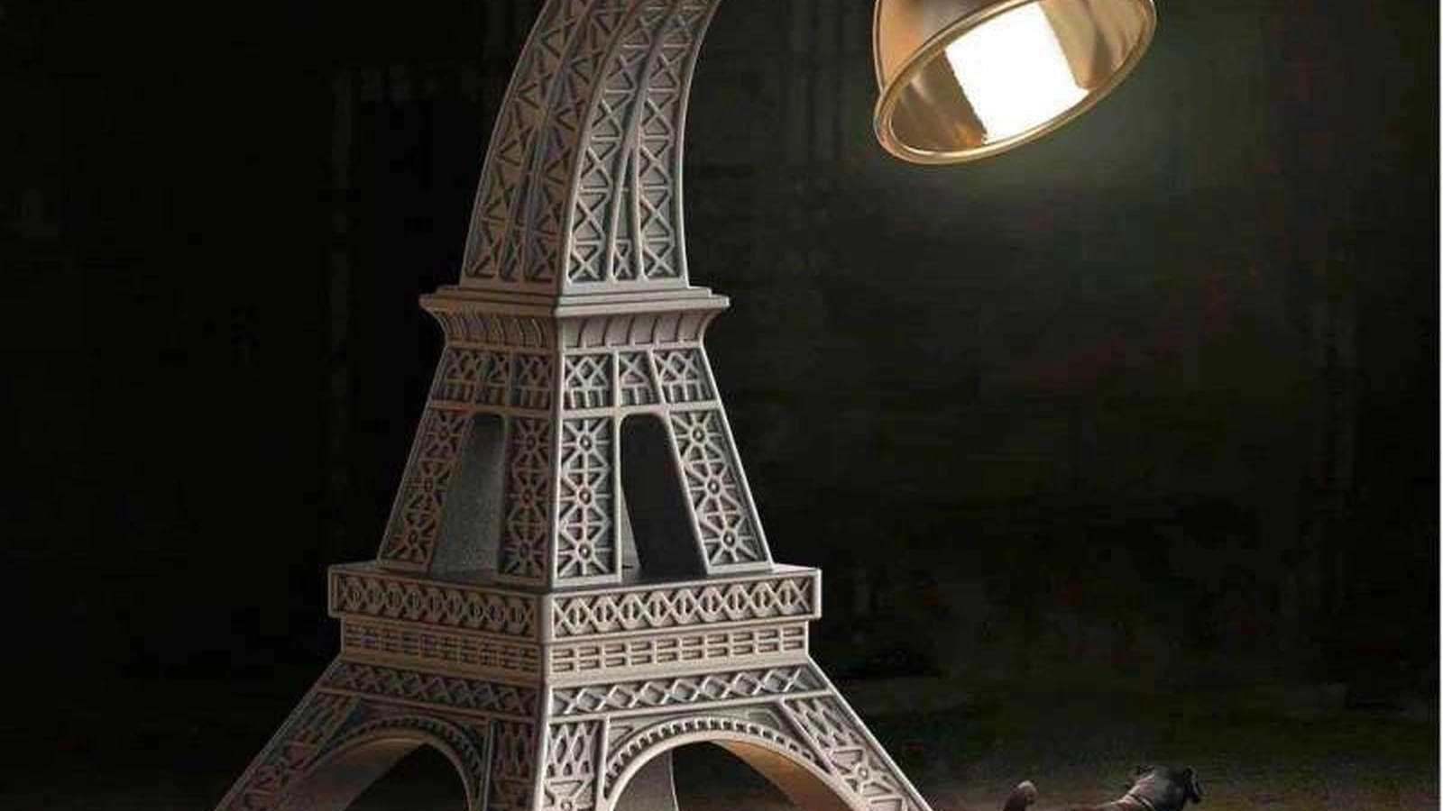 Lampada da terra Paris XL di Qeeboo