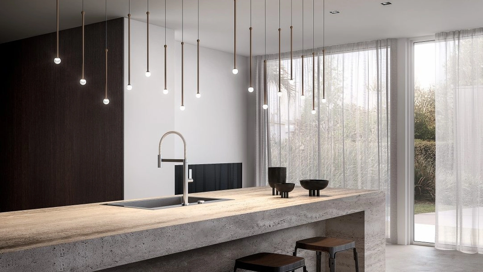 Lampada a sospensione Storm di Pentalight