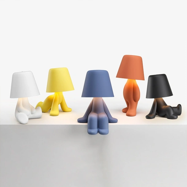 Lampada da tavolo Sweet Brothers di Qeeboo