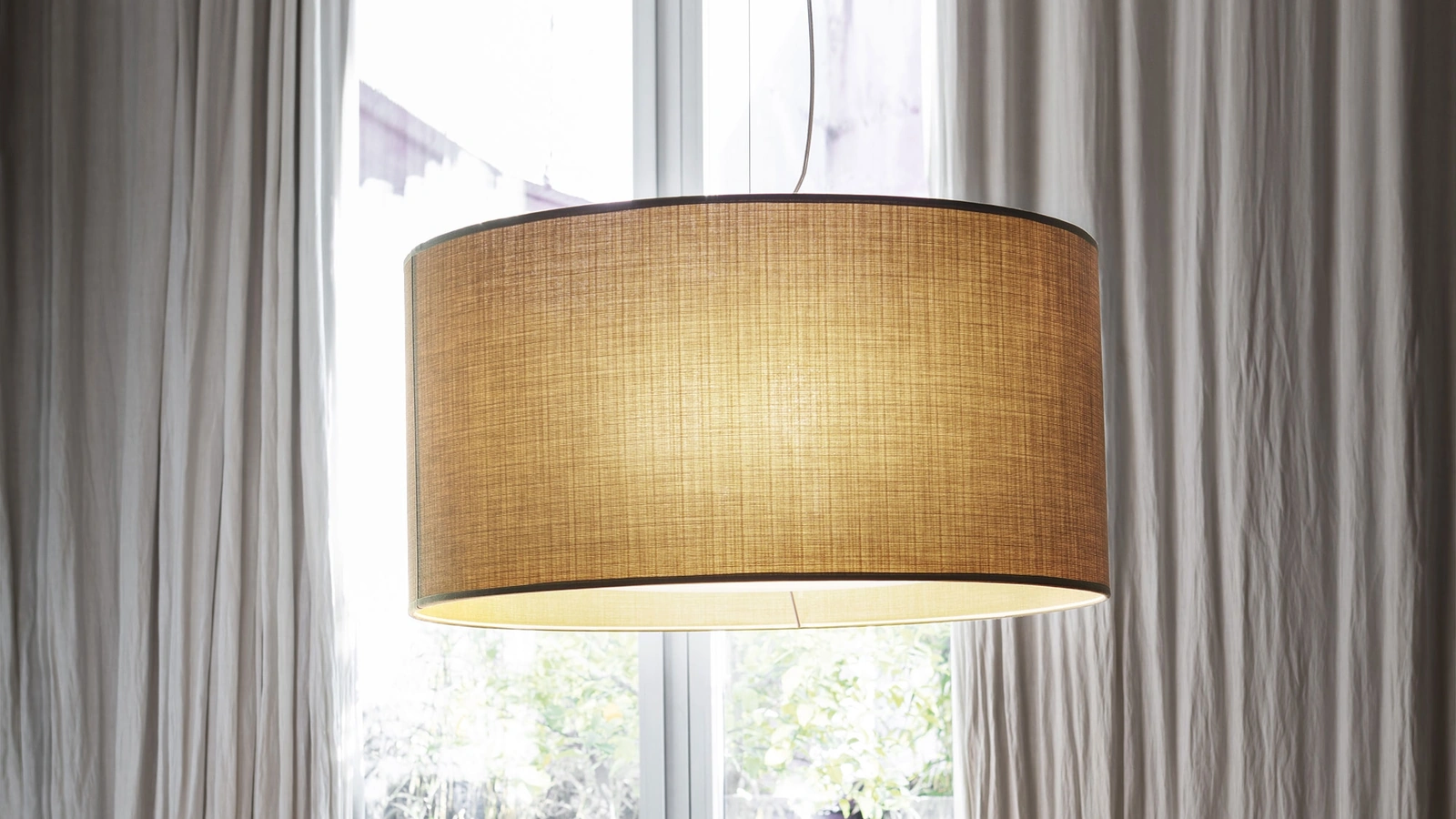 Lampada a sospensione Tessuto di Pentalight