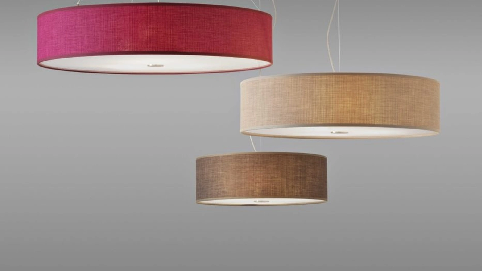 Lampada a sospensione Tessuto di Pentalight