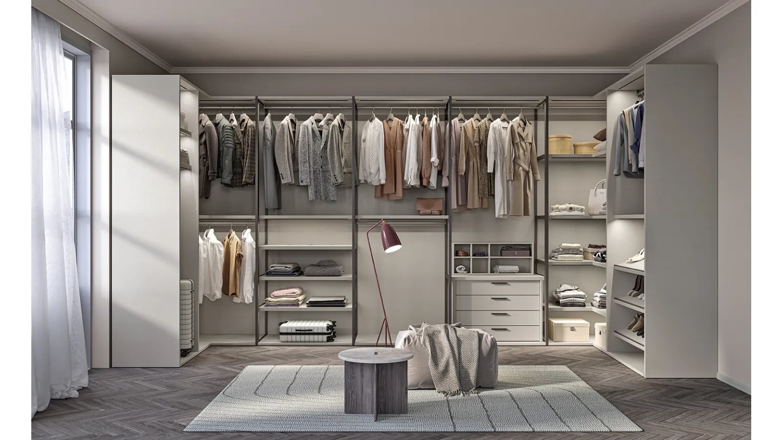 Cabina Armadio W104 di Colombini Casa