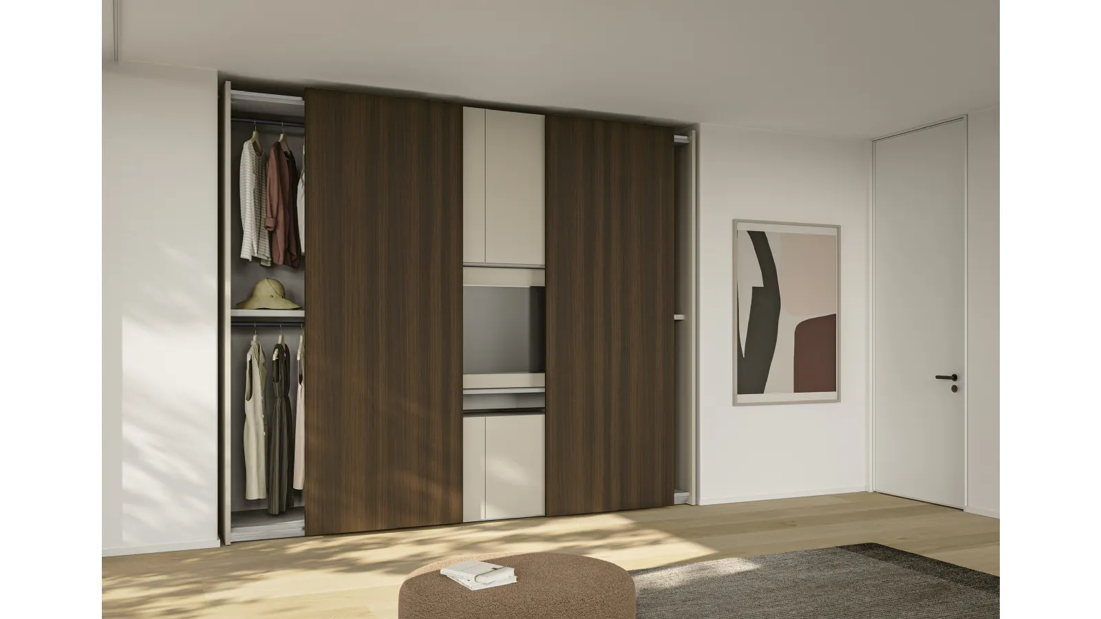 Armadio Concreta N107 di Colombini Casa