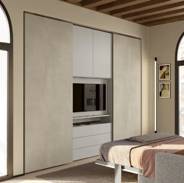 Armadio Concreta U124 di Colombini Casa