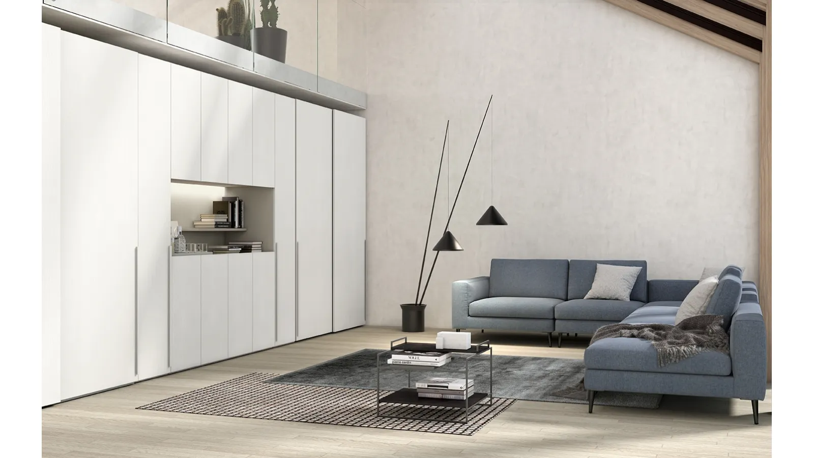 Armadio Concreta W111 di Colombini Casa