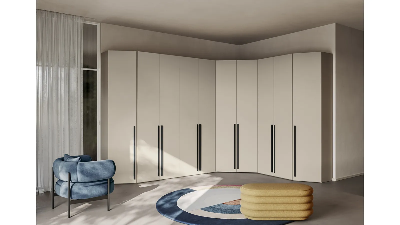 Armadio Concreta W115 di Colombini Casa