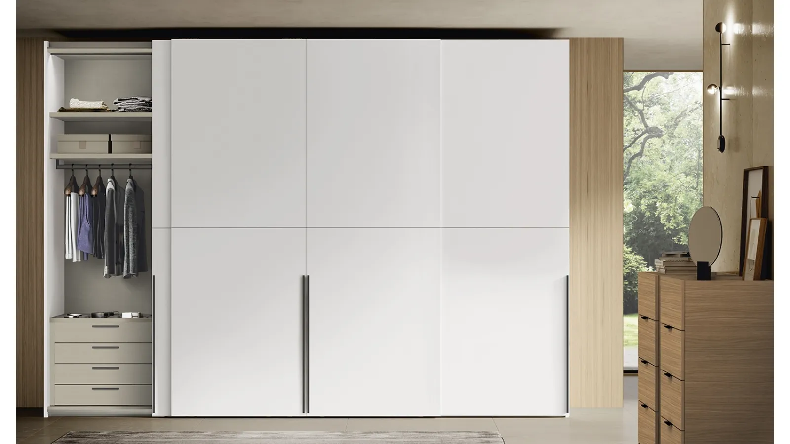 Armadio Concreta W124 di Colombini Casa