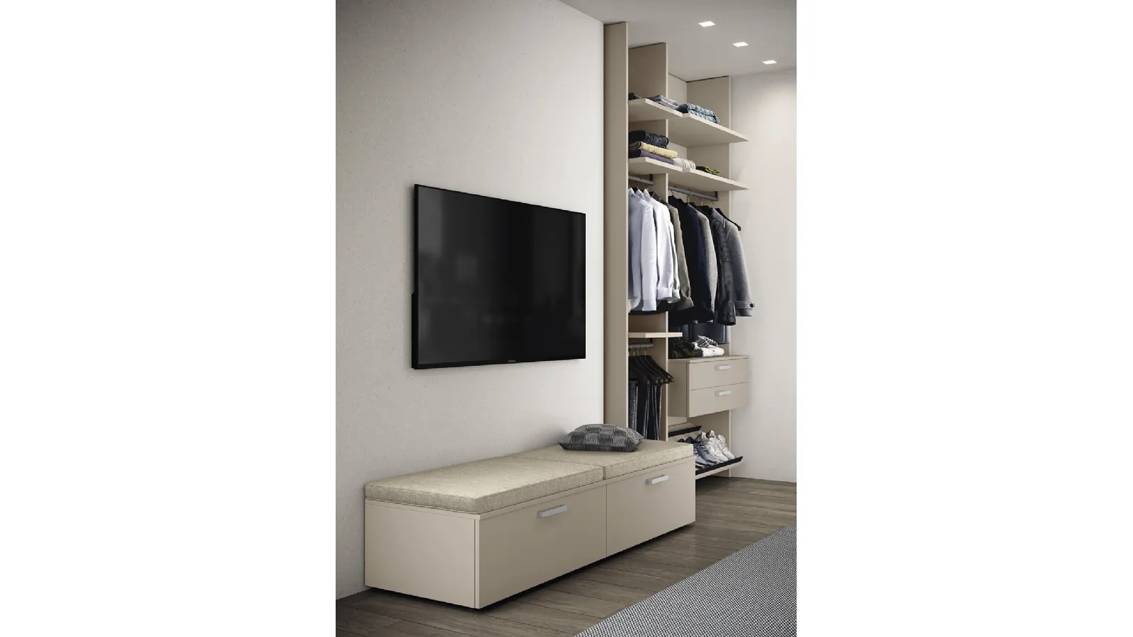 Armadio Flexo H105 di Colombini Casa