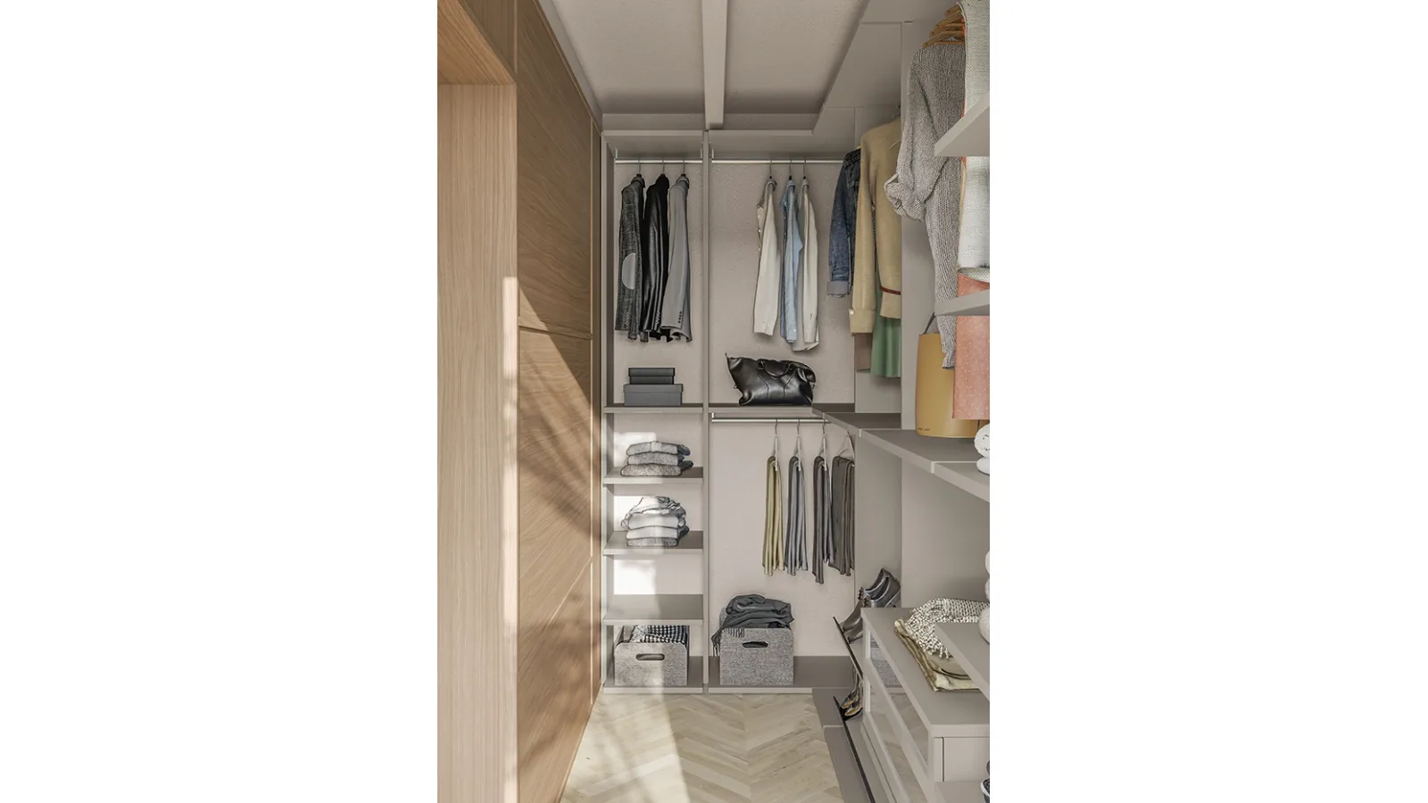Cabina Armadio Flexo N113 di Colombini Casa