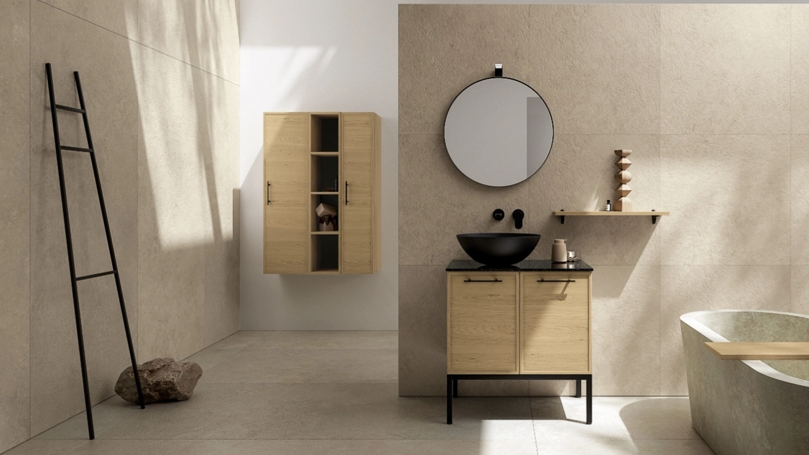 Mobile da Bagno TABULA TB09 di Compab