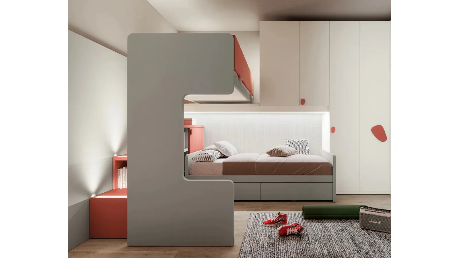 Cameretta Layout 16B di Doimo Cityline