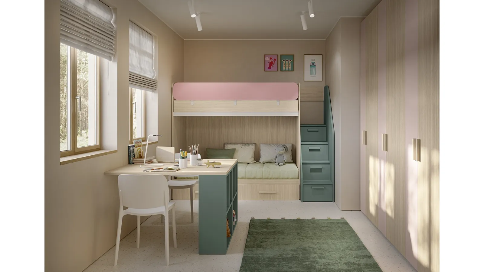 Cameretta Golf K129 di Colombini Casa
