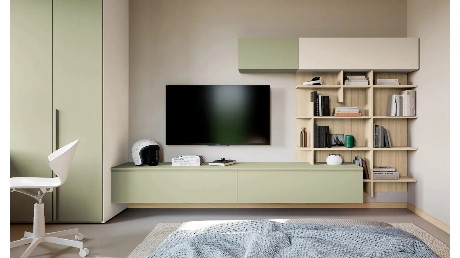 Cameretta Layout 14A di Doimo Cityline