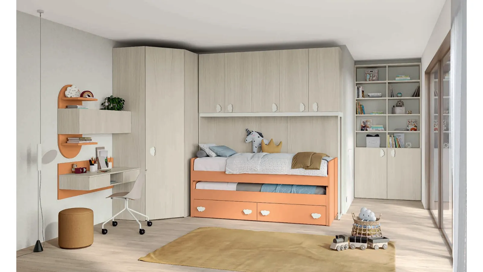 Cameretta Volo Kids C026 di Colombini Casa