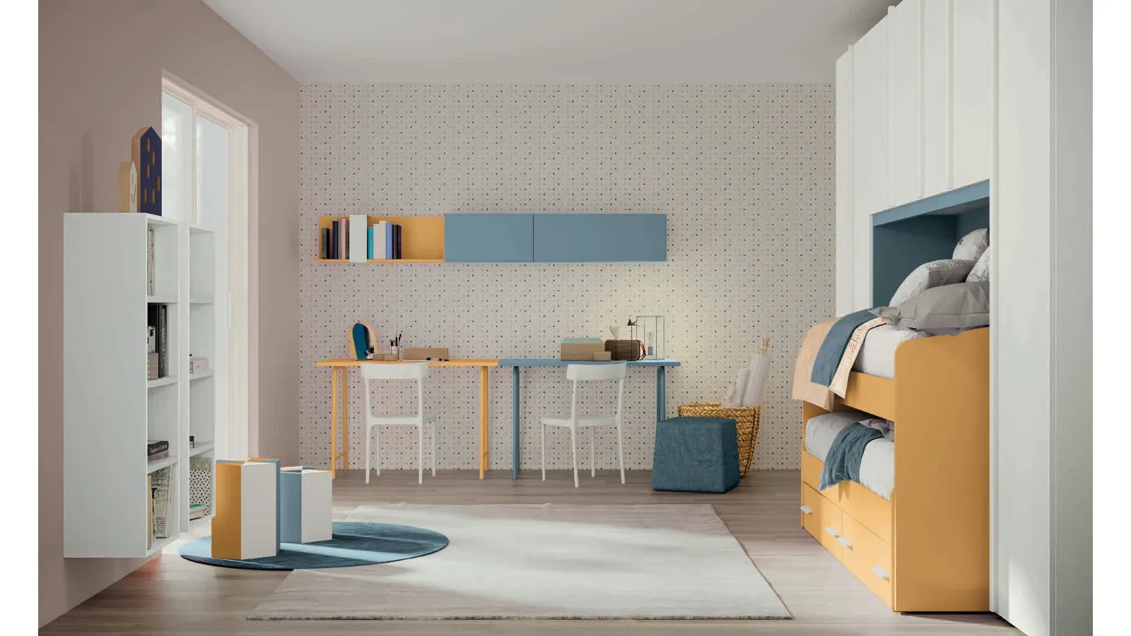 Cameretta Volo Kids C029 di Colombini Casa