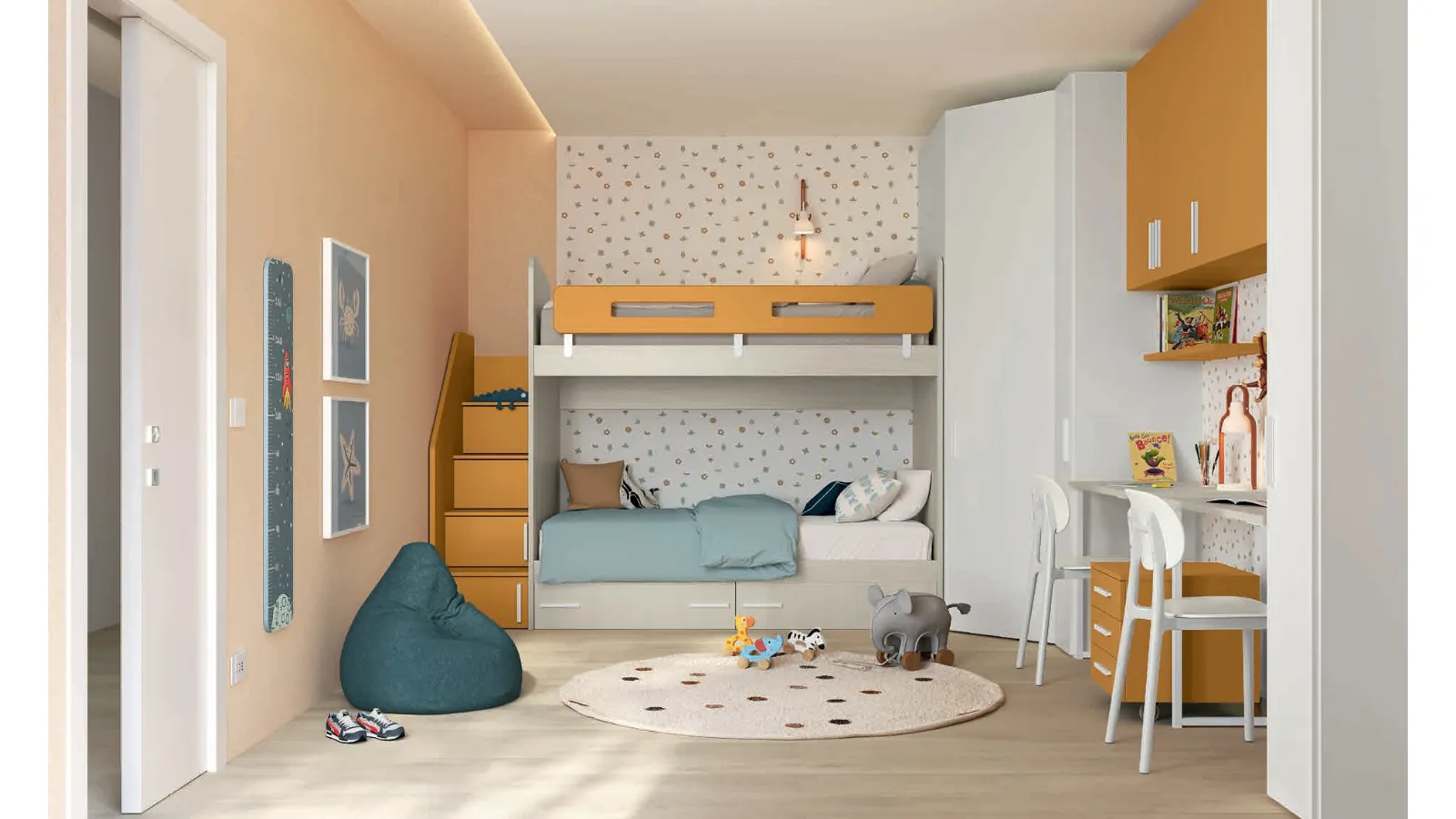 Cameretta Volo Kids C031 di Colombini Casa