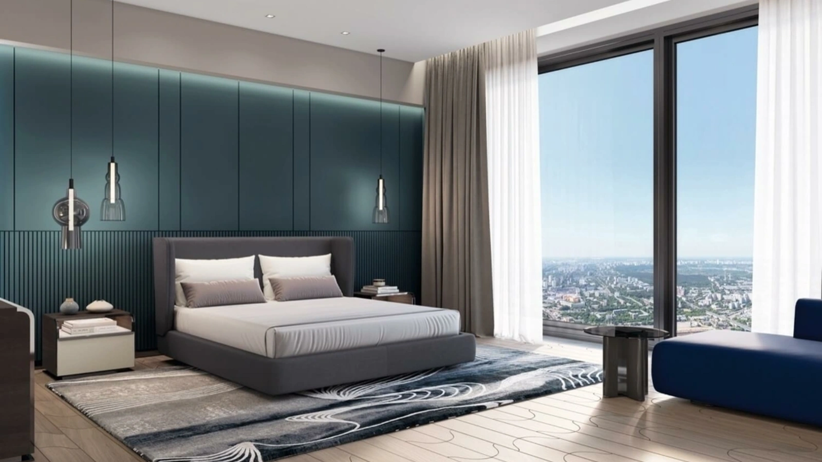 Letto Principe in tessuto imbottito di Arte Brotto