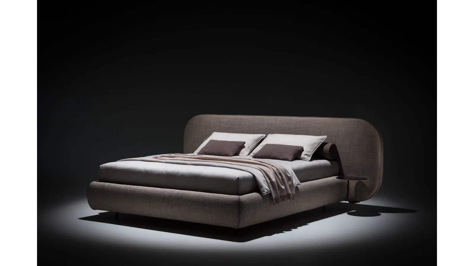 Letto matrimoniale B-Curve di Twils