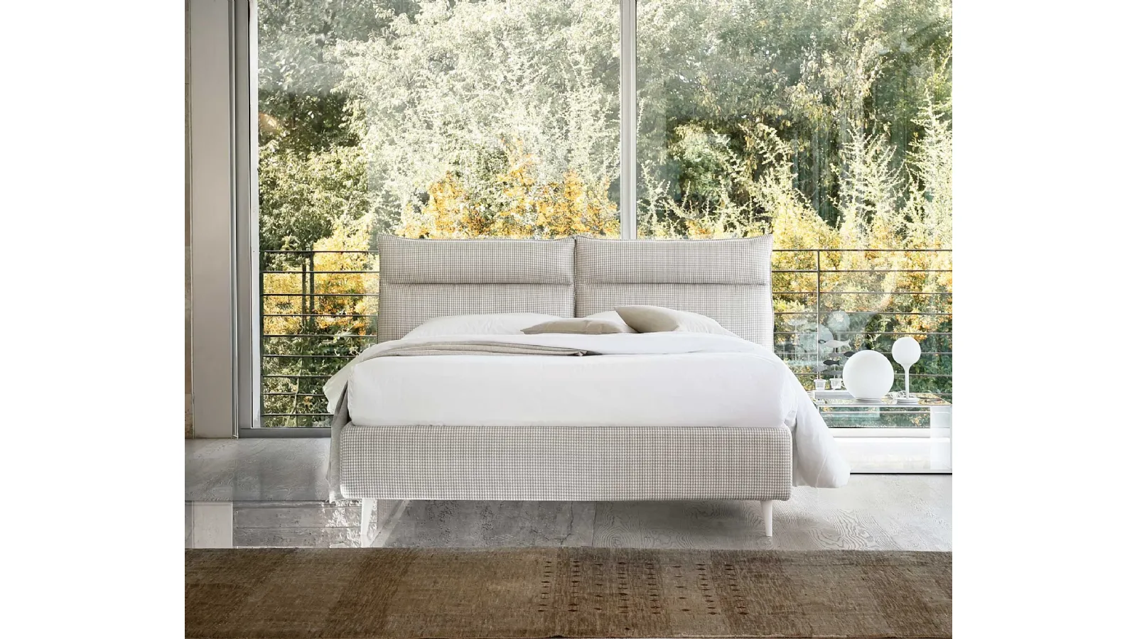 Letto con contenitore Cefalù di Noctis